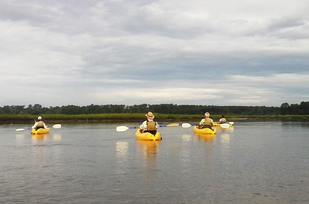 First Sunrise Kayak Trip of the Summer!