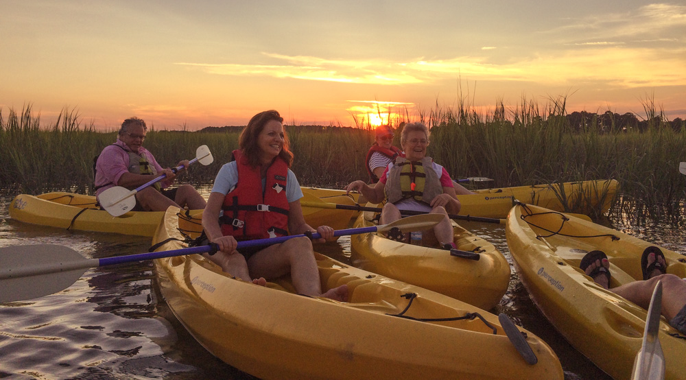 Sunset Kayak on the Okatie River