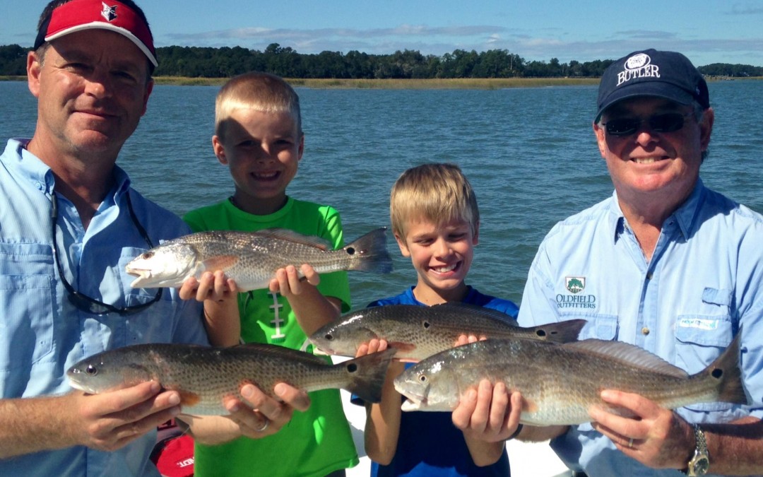3 Generations on Recent Fishing Charter
